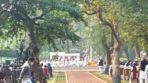 শুরু বিশ্বভারতীর পৌষ উৎসব 1 2Q==